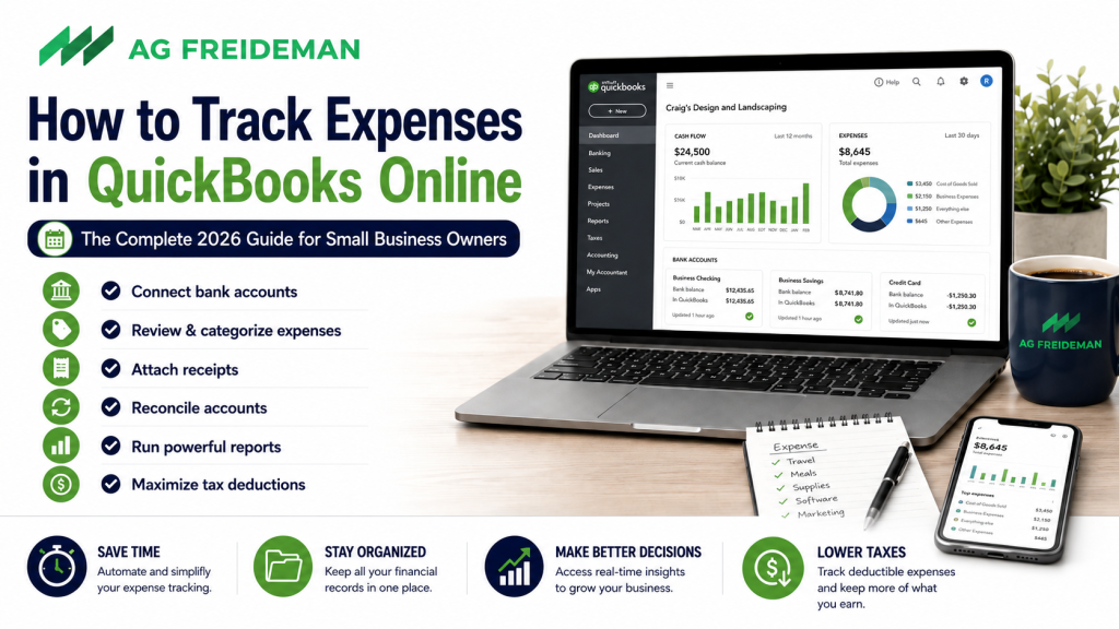 How to Track Expenses in QuickBooks Online