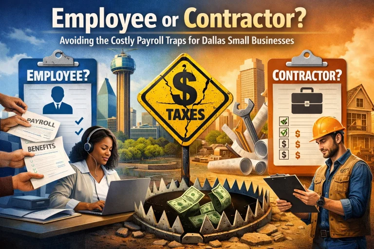 Employee or Contractor? Avoiding the Costly Payroll Traps for Dallas Small Businesses